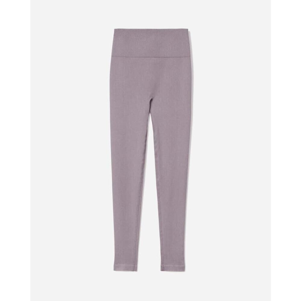 Everlane Womens Size M/L The Seamless Legging Soft Stretch Dusty Lavender NWT